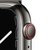 Apple Watch Series 7 智能手表 GPS款+蜂窝款 45毫米石墨色不锈钢表壳 石墨色米兰尼斯表带MKL33CH/A第2张高清大图