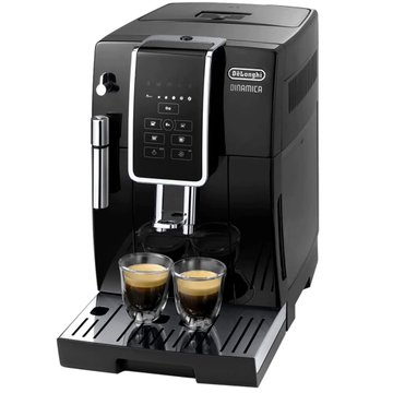 德龙(Delonghi) ECAM350.15.B 自动奶泡 豆粉两用 咖啡机 可拆卸滴水盘 黑