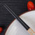 筷之语日式带抹布创意不锈钢便携式餐具四件套装学生筷子勺子旅行合金筷子勺子套装第3张高清大图