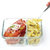 Glasslock韩国进口钢化玻璃分隔保鲜盒饭盒耐热微波炉专用饭盒1L第4张高清大图