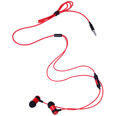 爱易思丽音系列3.5接口全能耳机EM10(红)
