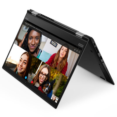 ThinkPad X13 Yoga(0WCD)13.3英寸便携笔记本电脑 (I5-10210U 8G内存 256G固态 FHD 触控屏 背光键盘 黑色)