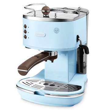 德龙（DeLonghi）ECO310.VAZ半自动泵压式咖啡机（海洋蓝）