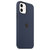 Apple iPhone 12 / 12 Pro 专用原装Magsafe硅胶手机壳 保护壳 - 深海军蓝色第2张高清大图