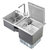 康宝洗碗机XWJ6-SA3不锈钢第3张高清大图