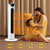 盎厘斯家用电暖器取暖器风暖机 大直径电暖气节能冬季取暖器 高度90CM 白遥控款(电源线3米） ALS-618第5张高清大图