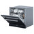 西门子(Siemens)SC74M621TI 西班牙原装进口 洗碗机 8套（A版）组合嵌入式 6种主程序 热交换烘干 黑第5张高清大图