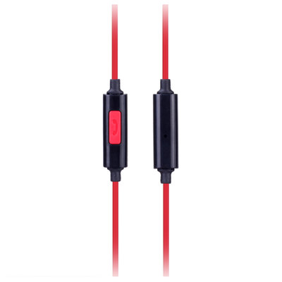 爱易思丽音系列3.5接口全能耳机EM10(红)
