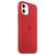 Apple iPhone 12 / 12 Pro 专用原装Magsafe硅胶手机壳 保护壳 - 红色第2张高清大图