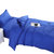 三极户外(Tri-Polar) TP2821 150*210cm（床单+被罩+枕套+棉花被芯+棉花褥子芯+枕芯） 单人床全棉六件套 (计价单位：套) 蓝色第3张高清大图