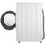 日立（HITACHI）BD-D90CVE 9公斤 滚筒式洗衣机烘干机 变频一级节能 超薄机身设计 低温烘干 自清洁功能第2张高清大图