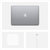 Apple MacBook Air 2020年新款 13.3英寸笔记本电脑 深空灰(Core i3 8GB内存 256GB固态硬盘 MWTJ2CH/A)第6张高清大图