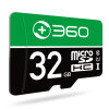 360TF储存卡行车记录仪监控摄像头数码相机手机平板专用Micro SD存储卡Class10防水耐高温高速内存32GB卡