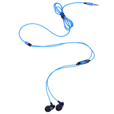 爱易思丽音系列3.5接口全能耳机EM12(蓝)