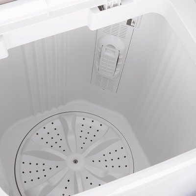荣事达(Royalstar)XPB100-966GKR 10KG 双缸洗衣机 大容量 强劲洗涤水流 洗脱分离 高品质电机 新型蝶型波轮