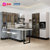 Ixina橱柜整体橱柜定制整体厨房现代简约风格厨房柜子石英石台面橱柜 预付金第5张高清大图