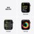 Apple Watch Series 7 智能手表 GPS款+蜂窝款 41毫米石墨色不锈钢表壳 石墨色米兰尼斯表带MKJ23CH/A第4张高清大图