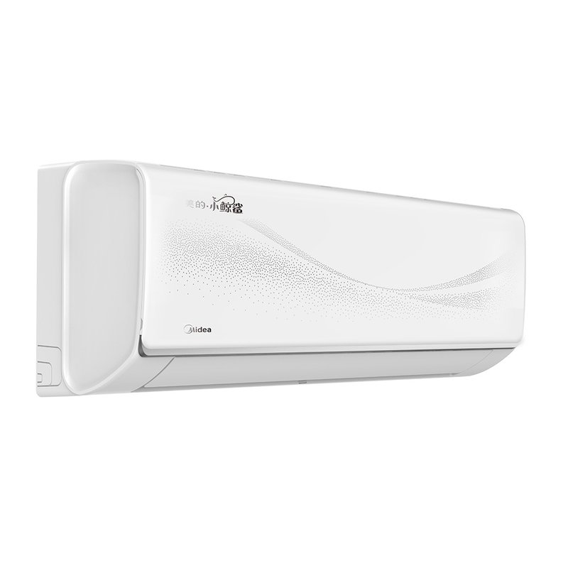 美的midea15匹新能效小鲸鲨智能变频壁挂式空调kfr35gwn8xja3极地白