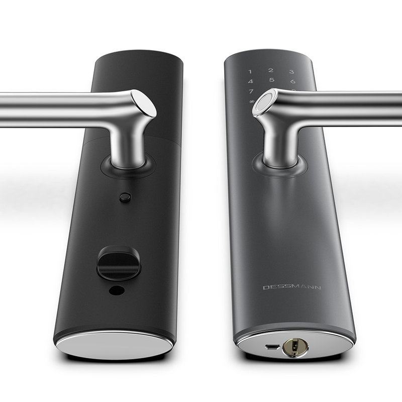 德施曼dessmann指纹锁v8家用指纹锁云智能锁电子锁指纹密码锁防盗门锁