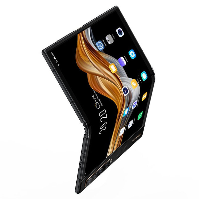 柔宇royoleflexpai2新一代5g双模折叠屏手机骁龙865旗舰四摄类镜面
