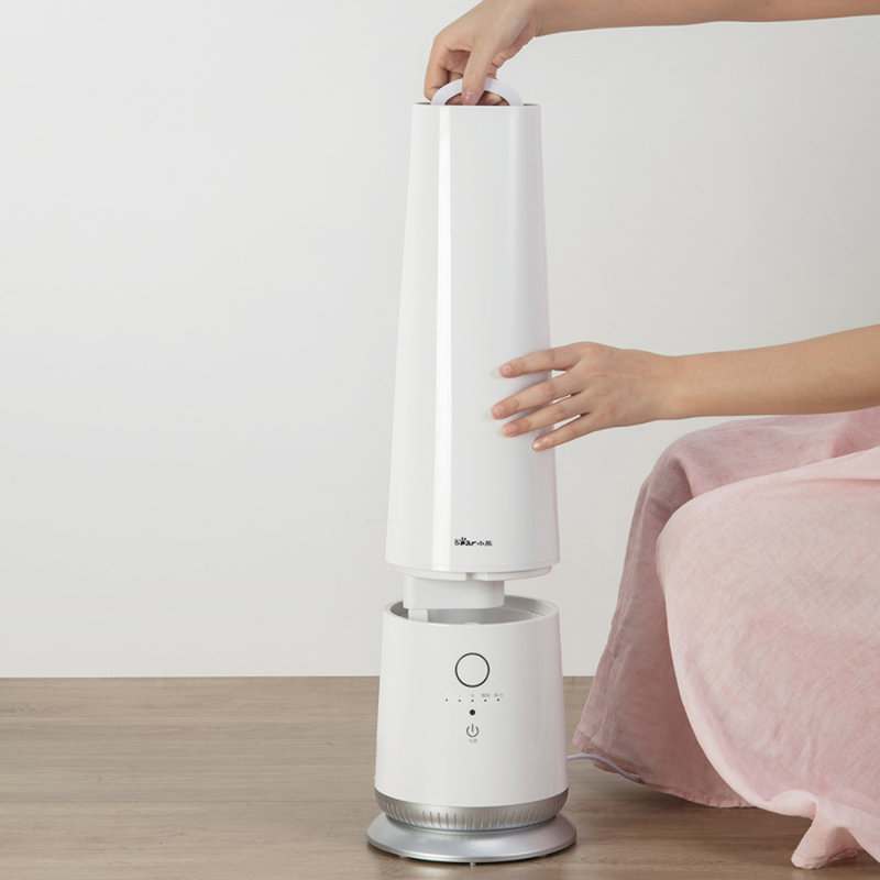 小熊bearjsqe45h145升智能落地式加湿器静音家用卧室办公室双重净化