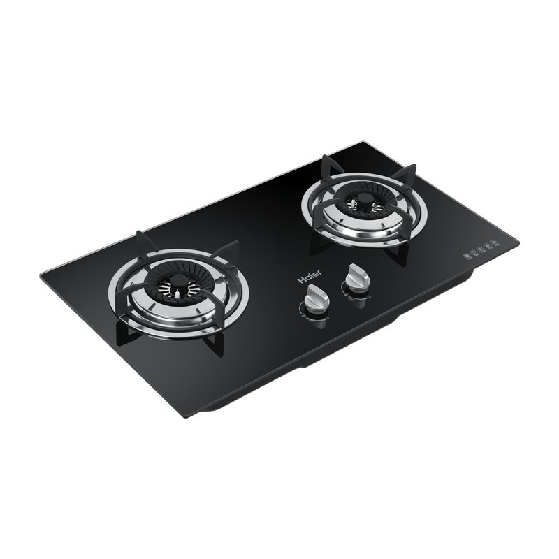 海尔haier燃气灶灶具家用一级能效大火力猛火灶台嵌两用双灶眼液化气