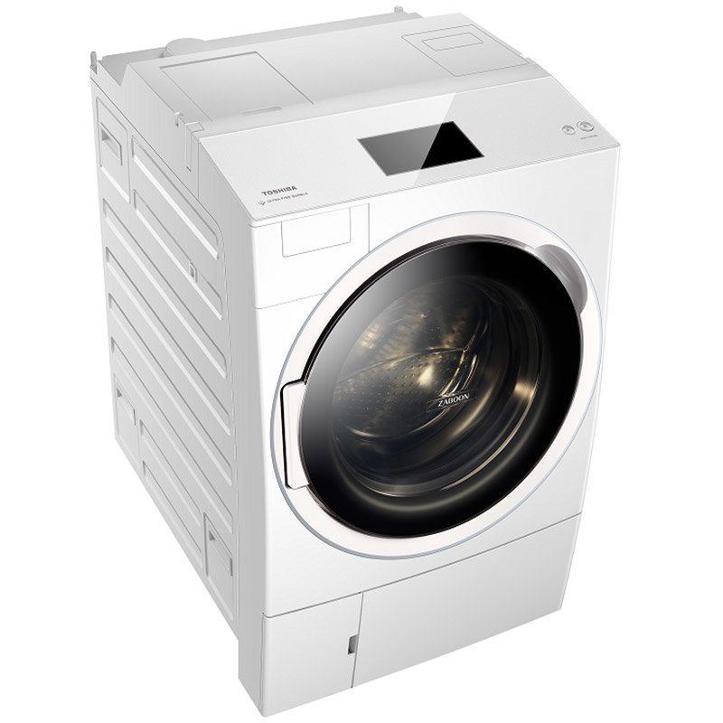 东芝toshibadgh127x9d12公斤热泵洗烘一体机白色