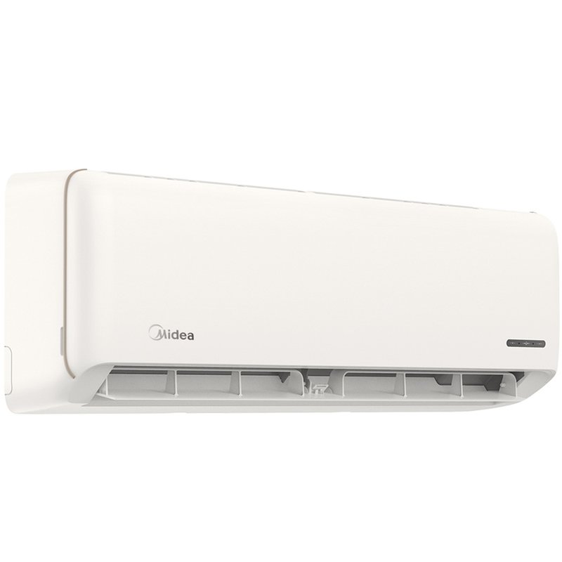 美的midea大1p一级能效变频冷暖挂机空调kfr26gwbp3dn8yvt1001浅杏