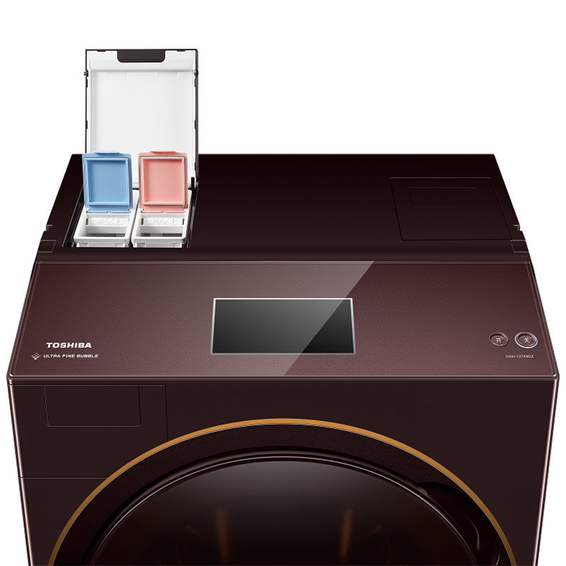 东芝toshibadgh127x9dz12公斤热泵洗烘一体机棕色