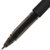 得力S34加粗中性笔 商务办公签字笔 1.0mm子弹头 12支/盒 黑色（12盒组合装）第4张高清大图