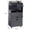 东芝(TOSHIBA) DP-3118A A3黑白激光双面打印复印扫描 主机+自动输稿器+双纸盒+工作台 多功能复合机 (计价单位：台) 黑色