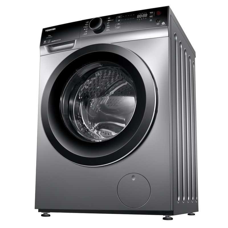 东芝toshibatwbuk110m4cnsk10公斤滚筒洗衣机巴赫银