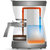 德龙（Delonghi）咖啡机 全自动滴滤手冲二合一咖啡机 可保温大容量玻璃手冲壶 ICM17210第3张高清大图