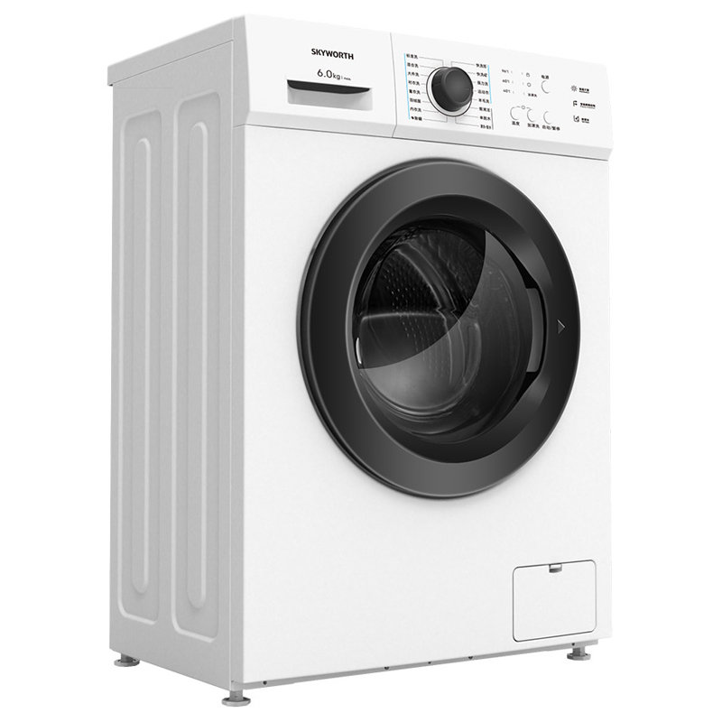 创维skyworthf60a6公斤超薄滚筒洗衣机白