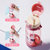 希乐儿童塑料杯幼儿园宝宝吸管杯可爱卡通防摔背带便携小学生水壶620ml（红色）第4张高清大图