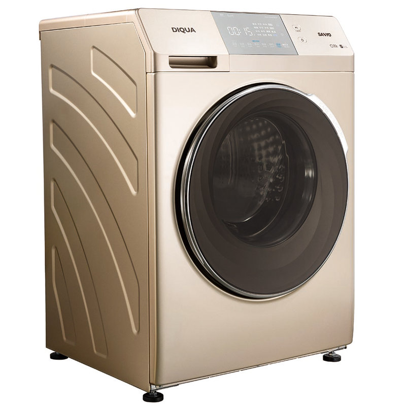 三洋(sanyo) dg-f85587bhcp 8.5公斤 滚筒洗衣机 空气洗 凯撒金