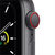 Apple Watch SE 智能手表 GPS+蜂窝款 44毫米 深空灰色铝金属表壳 黑色运动型表带MYF02CH/A第2张高清大图
