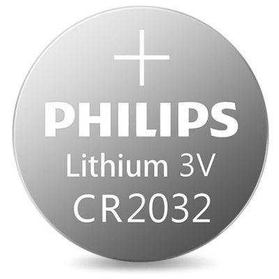 飞利浦2032锂电池CR2032P5T/93(5粒卡装)