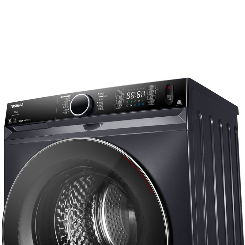 东芝toshibatwbuk110g4cngk10公斤滚筒洗衣机星际蓝