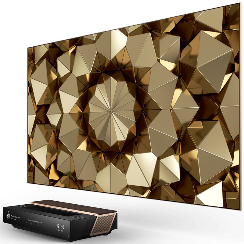 海信hisense120l9prolts120bfb120英寸4k智能琥珀金激光电视