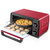 康佳（KONKA） KAO-1208 电烤箱 家用一机多能 迷你小烤箱 12L容量小巧不占地第2张高清大图