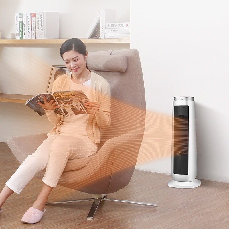 美的mideahf20m取暖器暖风机家用立式遥控节能省电定时电暖器卧室客厅
