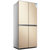 韩国现代（HYUNDAI）418L升 冰箱双开门十字对开多门电冰箱家用超薄嵌入式节能四门 BCD-418第3张高清大图