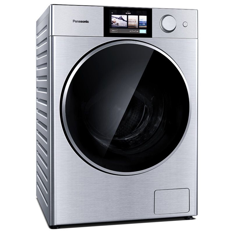 松下panasonicxqg120p3dls银色松下12公斤洗烘一体机源自保时捷设计