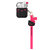 优加（UKA）HelloKitty硅胶耳机套AirPods1/2时尚玫红-手绳第5张高清大图