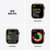 Apple Watch Series 7 智能手表 GPS款+蜂窝款 41毫米金色不锈钢表壳 绛樱桃色运动型表带MKHY3CH/A第4张高清大图