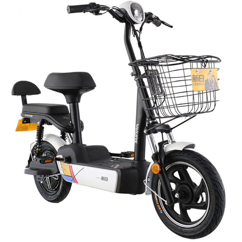 新日电动车小糖果bqsna12035006ggk0流云白油光黑