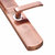 亚太天能（TENON） T6E 智能门锁 深红古铜 指纹开锁 密码开锁 滑盖防护 USB应急电源第4张高清大图