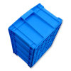 安赛瑞 10103 外尺寸550×420×227mm 加厚型塑料物流 周转箱 (计价单位：个) 蓝色