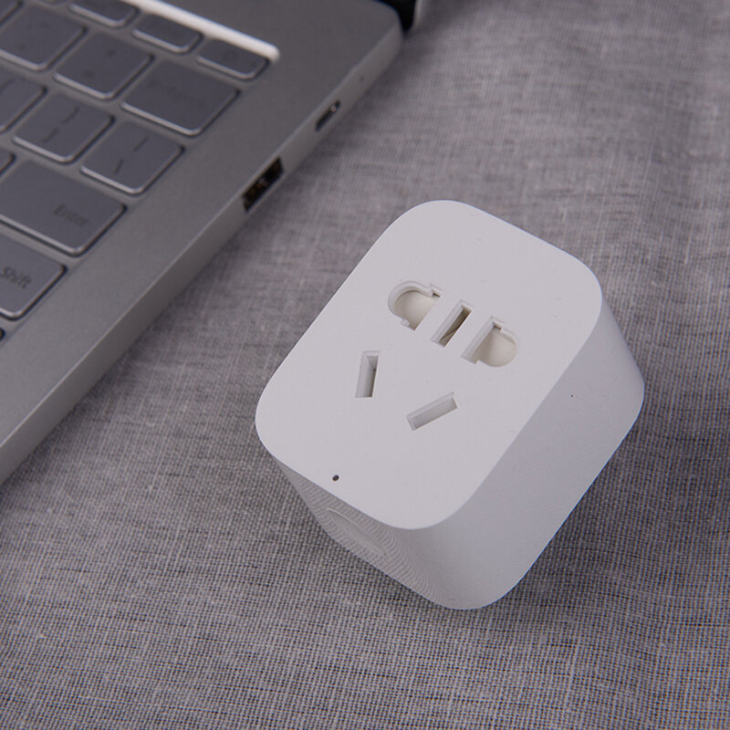 小米mizncz04cm米家智能插座wifi版手机远程遥控支持语音控制白色